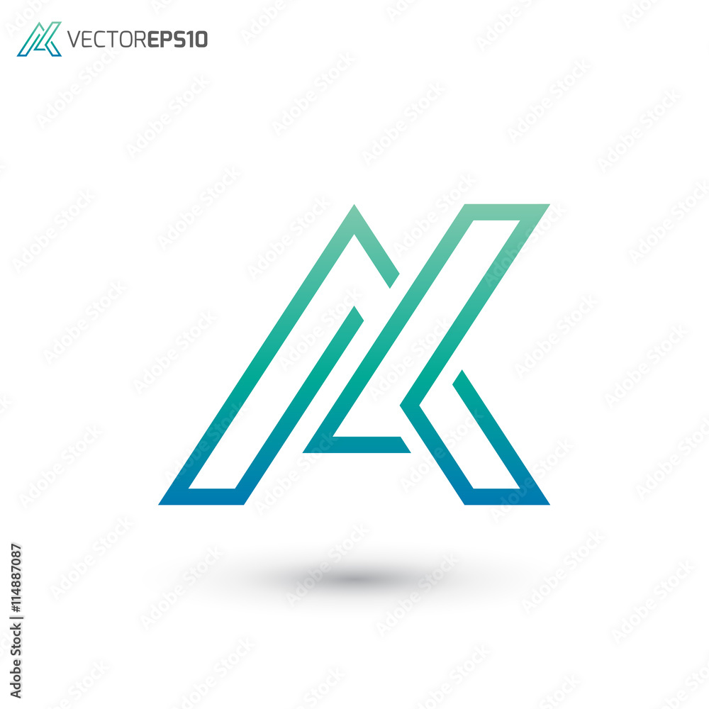 Letter A Tech Logo Letter A Tech Logo