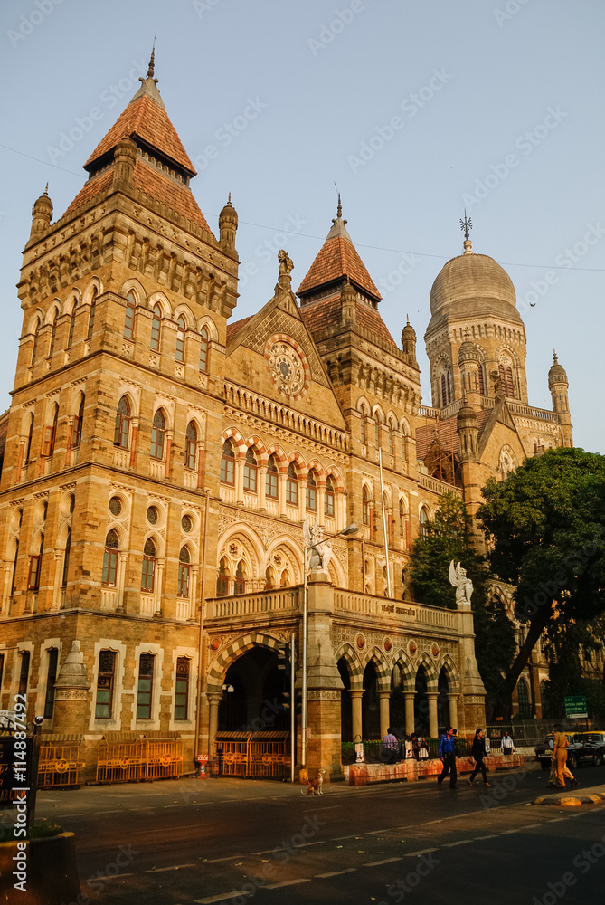 The Brihanmumbai Municipal Corporation (BMC) Building, Mumbai