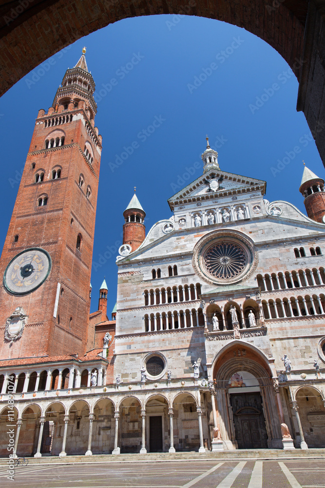 Cremona - The cathedral  Assumption of the Blessed Virgin Mary.