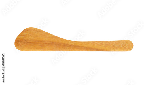 clean wooden spatula