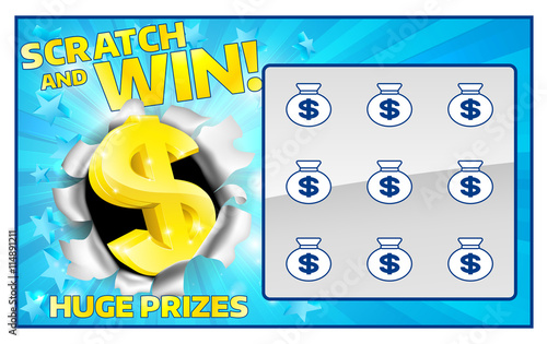 Lottery Scratch Card