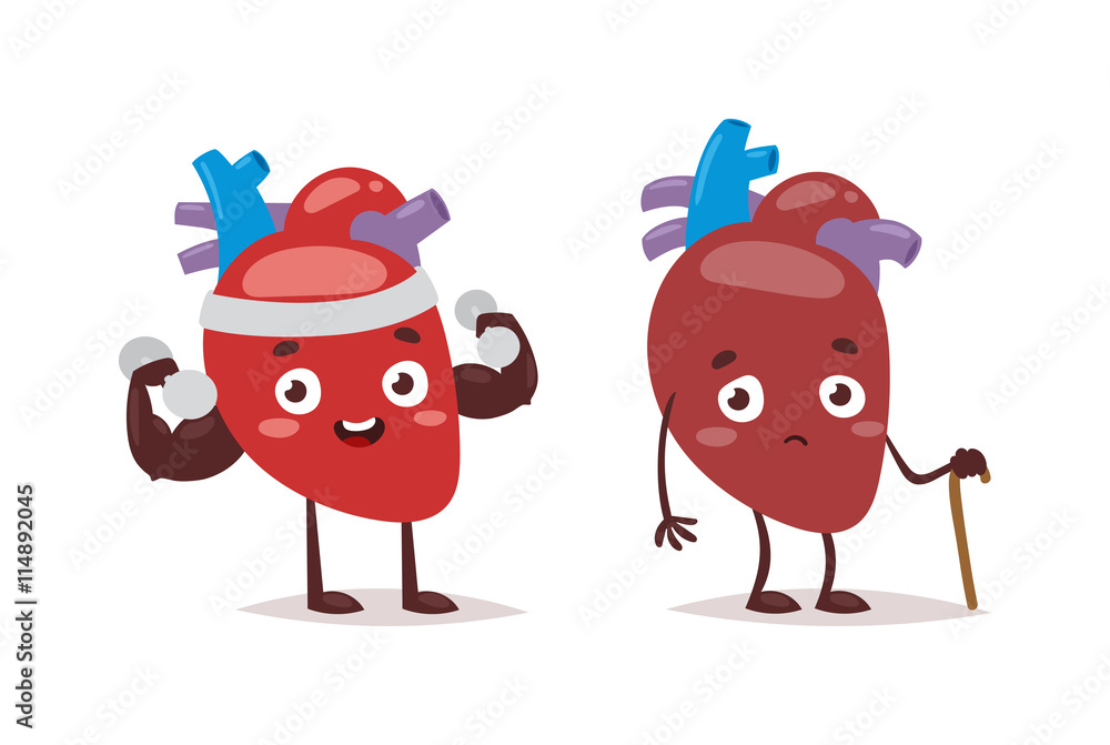 Strong and ill hearts kinds great health care concept. Heartache concept painful organ medical strong and ill hearts. Emergency cardiology cartoon strong and ill hearts funny characters. Strong and ill hearts kinds great health care concept. Heartache concept painful organ medical strong and ill hearts. Emergency cardiology cartoon strong and ill hearts funny characters.