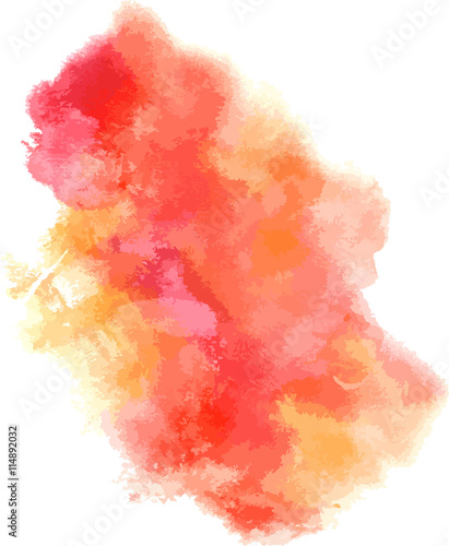 Vector artistic watercolor pink background texture with brushstrokes