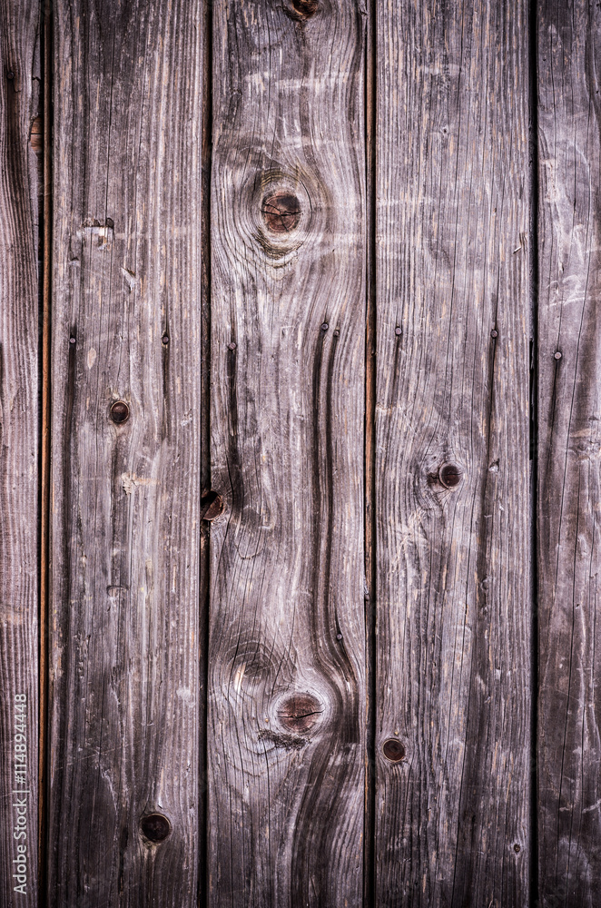Fototapeta premium Wood texture - weathered planks