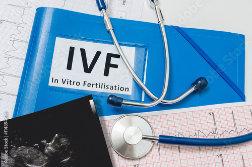 Canvas Print IVF (in vitro fertilisation concept)