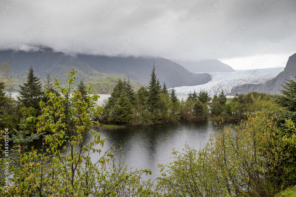 glaciar Mendenhall - Juneau - Alaska glaciar Mendenhall - Juneau - Alaska
