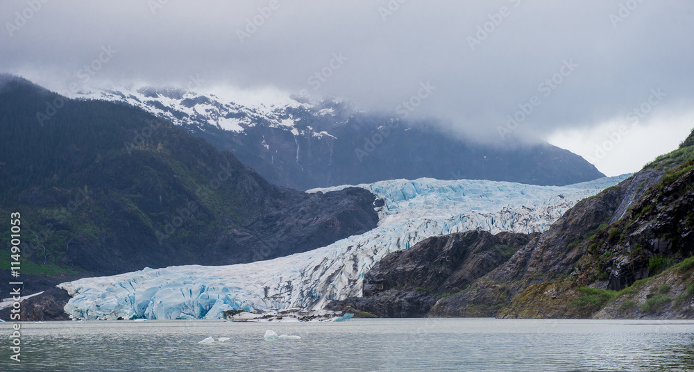Obraz premium glaciar Mendenhall - Juneau - Alaska