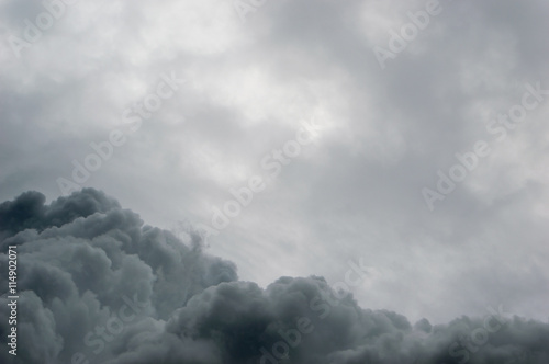 Clouds, rain storm clouds.