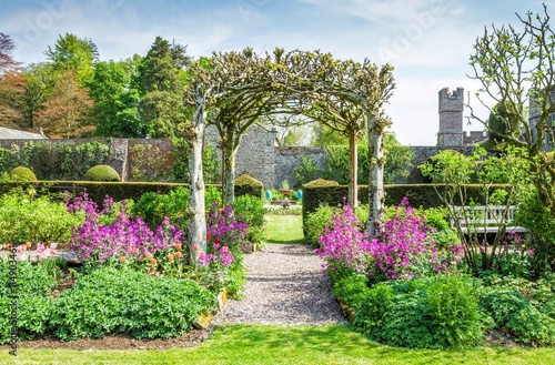 Gardens at Hutton in the Forest, Cumbria, England photo