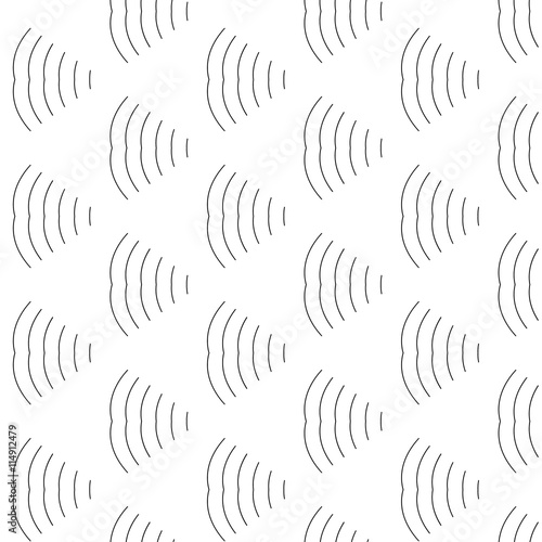 Primitive simple grey modern pattern