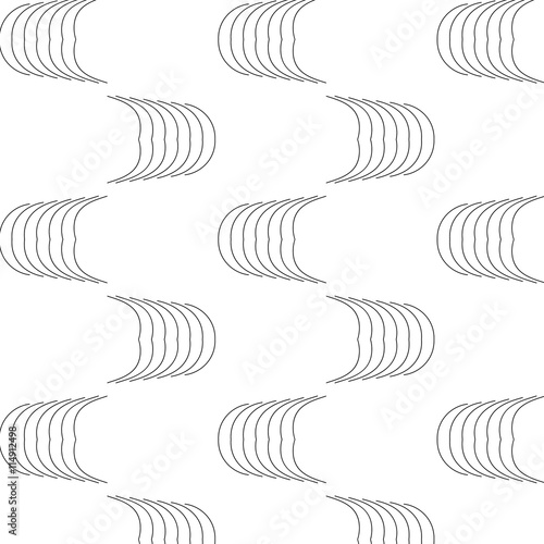 Primitive simple grey modern pattern