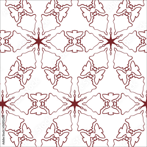 Primitive simple pink modern pattern