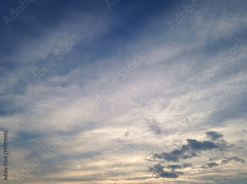 Fototapeta Naklejka Na Ścianę i Meble -  evening sky