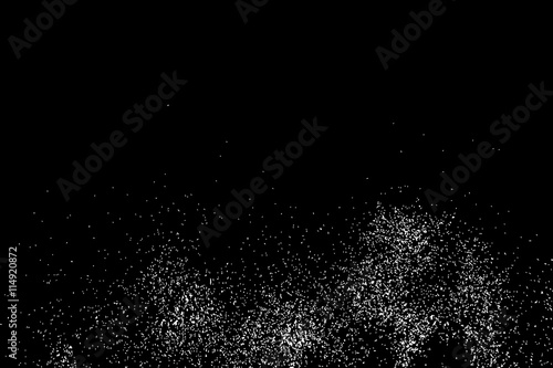 Vintage gravel texture, easily add grungy aged distress retro look to your work. White sparkles or glitter blow on black.