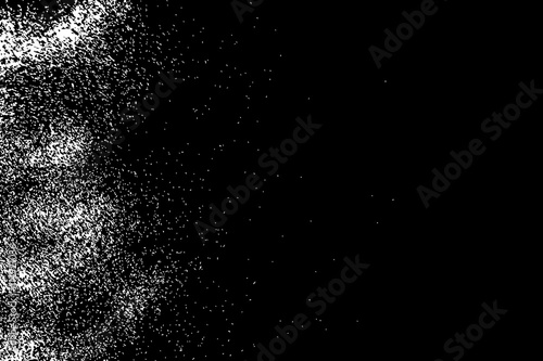 Vintage gravel texture, easily add grungy aged distress retro look to your work. White sparkles or glitter blow on black.