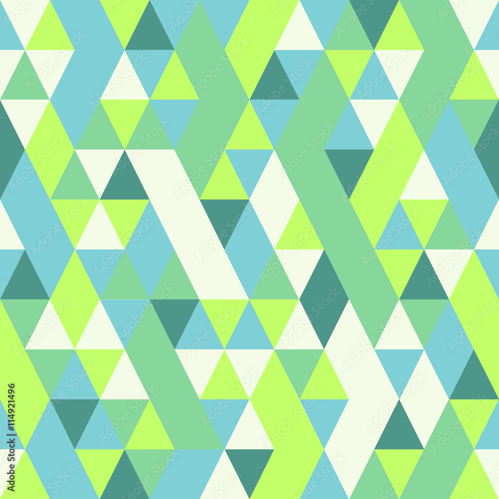 Seamless colorful abstract triangles pattern. Seamless colorful abstract triangles pattern.