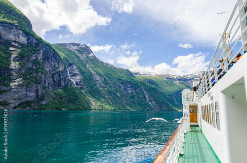 Foto Cruise in Norway fjord
