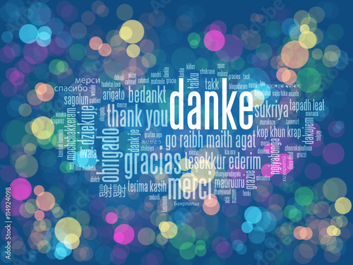 "DANKE!" Karte