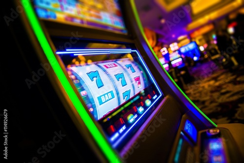 Slika na platnu Casino Slot Machines