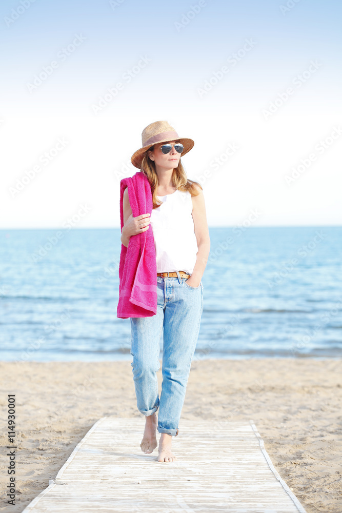 Summer on the beach Summer on the beach