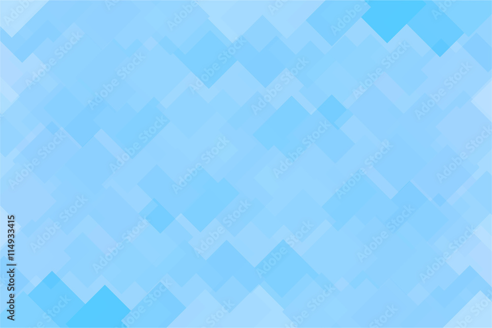 Abstract polygonal blue squares Abstract polygonal blue squares