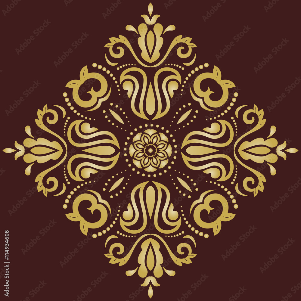 Oriental Abstract Vector Pattern Oriental Abstract Vector Pattern
