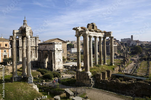 Roma: fori imperiali e retro campidoglio © Max Ferrero