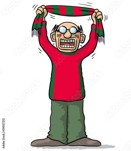 Portugal soccer supporter