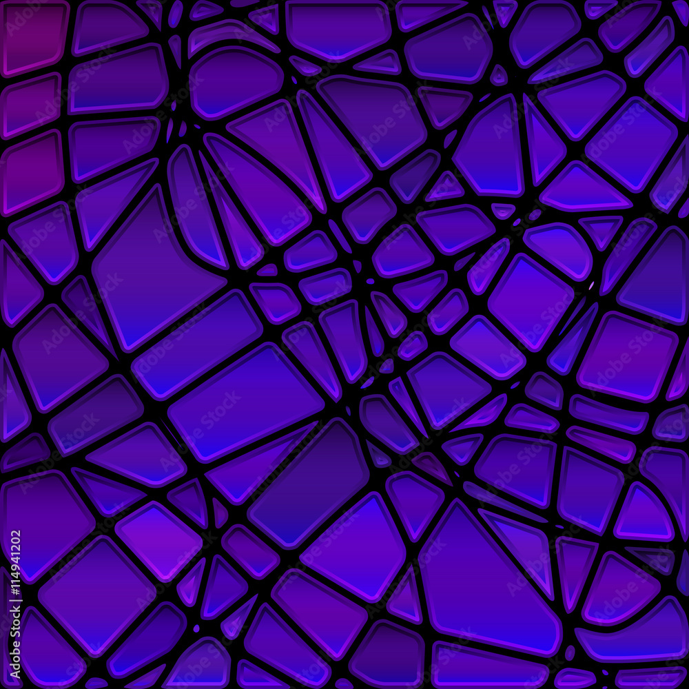 Fototapeta premium abstract vector stained-glass mosaic background