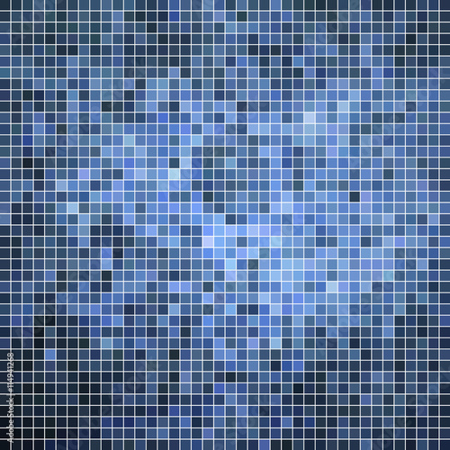 abstract vector square pixel mosaic background