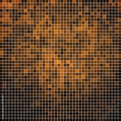 abstract vector square pixel mosaic background