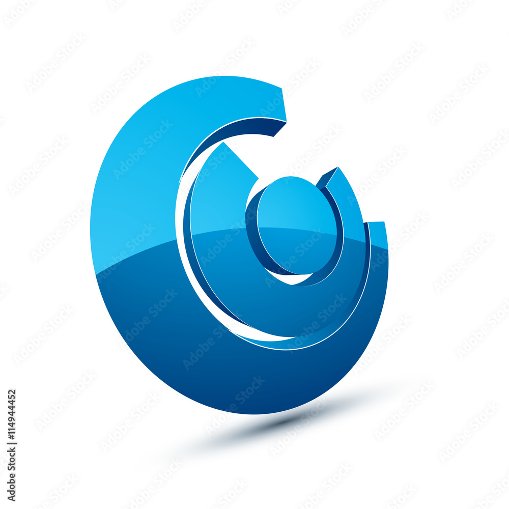 3d abstract icon, vector business graphic design element. Innova 3d abstract icon, vector business graphic design element. Innova