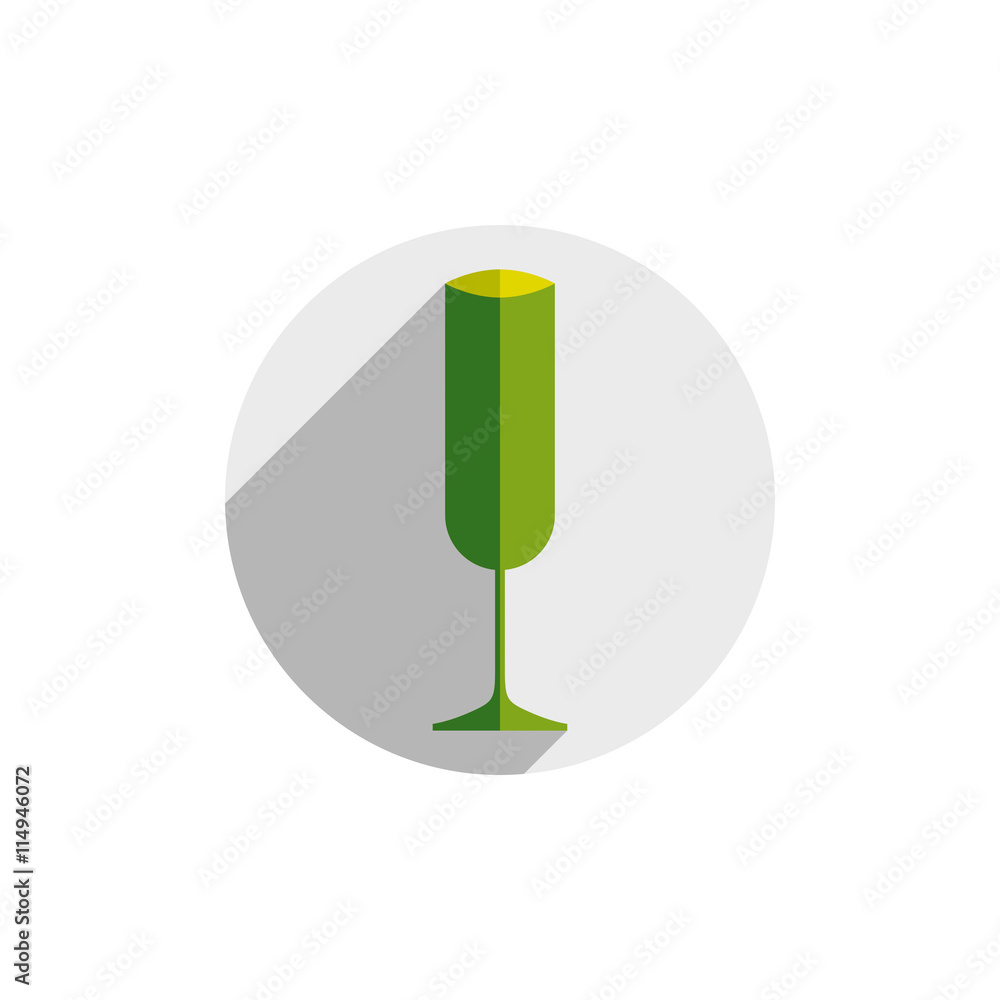 HoReCa graphic element, sophisticated champagne glass. Alcohol t HoReCa graphic element, sophisticated champagne glass. Alcohol t