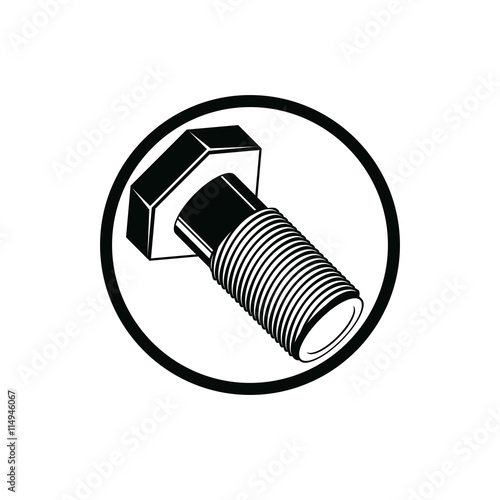 Bolt 3d detailed vector ill...