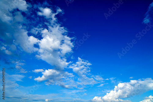 Blue sky clouds beautiful background,