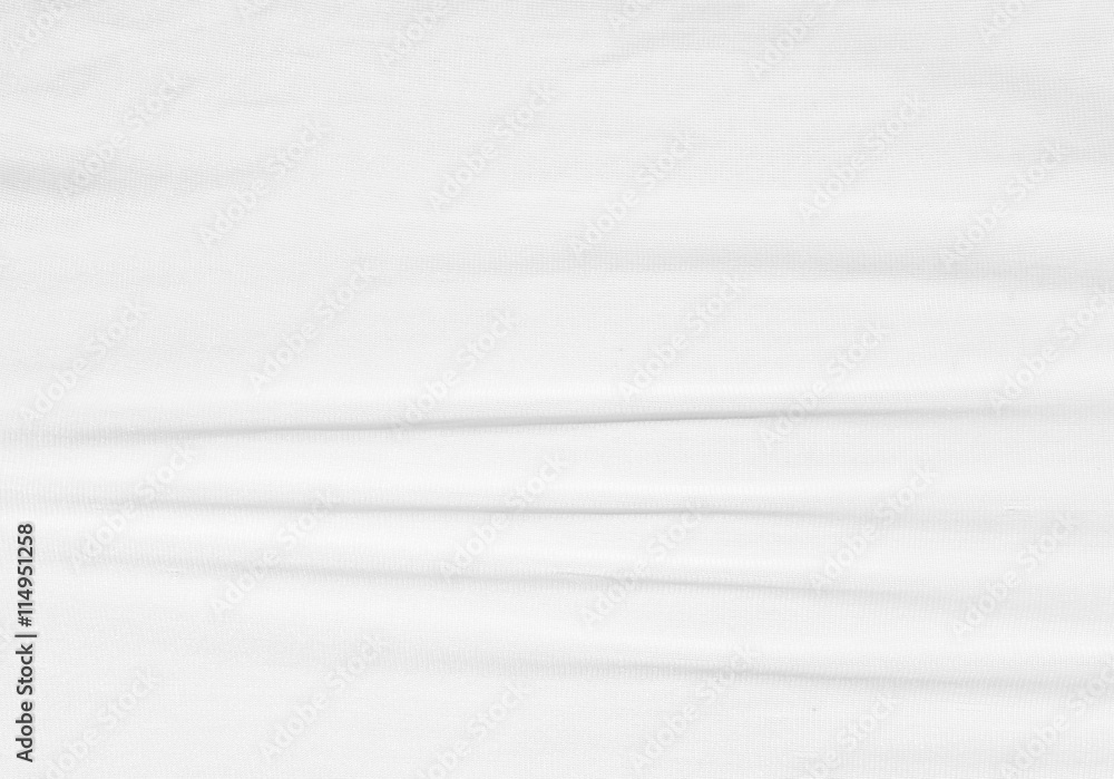 Obraz premium white fabric cloth texture