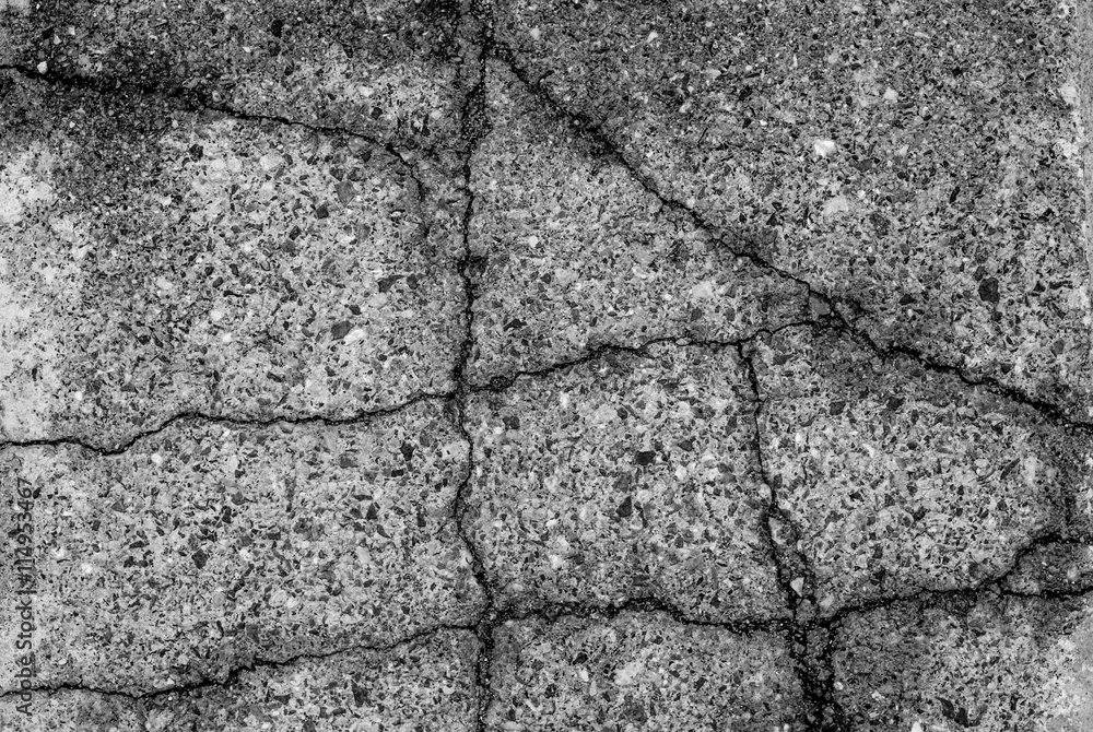 Obraz premium Crack old cement background.