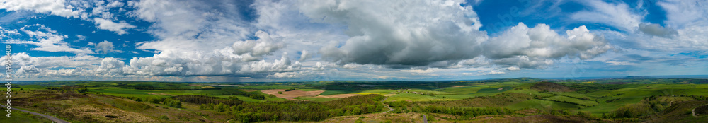 Dorset countryside overlooking Portland and the Fleet Dorset countryside overlooking Portland and the Fleet