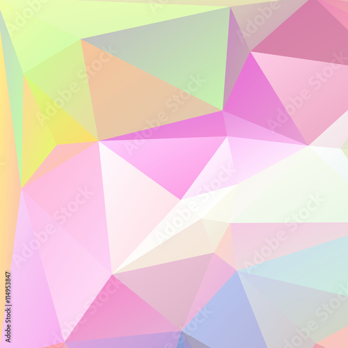 pastel polygonal Mosaic background