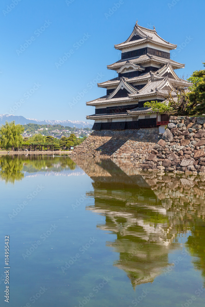Japan castle ,Matsumoto Castle , One of Japan's premier historic castles.. Japan castle ,Matsumoto Castle , One of Japan's premier historic castles..