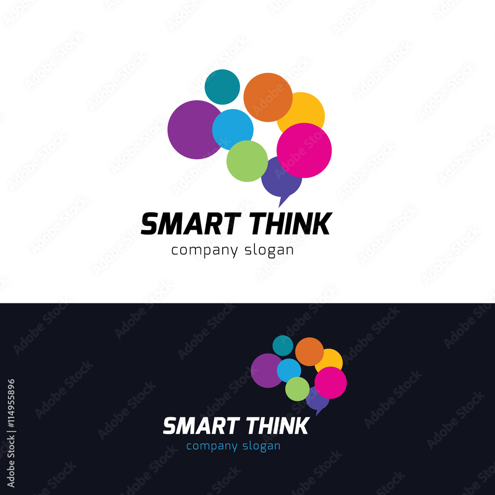 Brain idea logo,Creative thinking symbol, people logo,Smart brand identity Brain idea logo,Creative thinking symbol, people logo,Smart brand identity