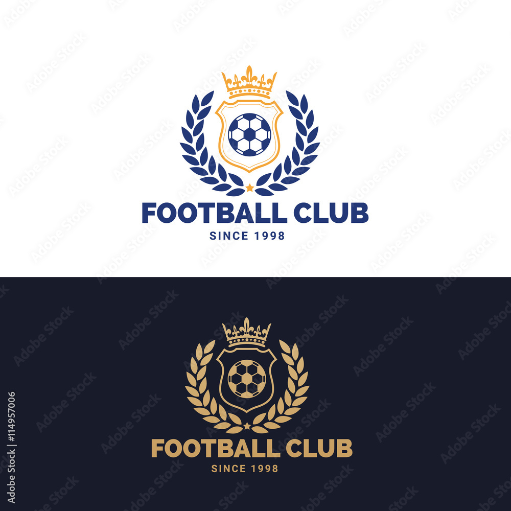 Football club logo,soccer logo,sport club brand identity Football club logo,soccer logo,sport club brand identity