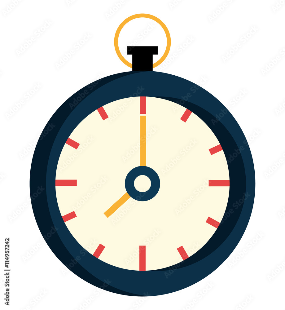 black and white clock front view over isolated backgorund, vector illustration black and white clock front view over isolated backgorund, vector illustration