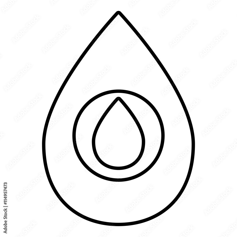 white drop with white circle and mini drop inside over isolated background, vector illustration white drop with white circle and mini drop inside over isolated background, vector illustration