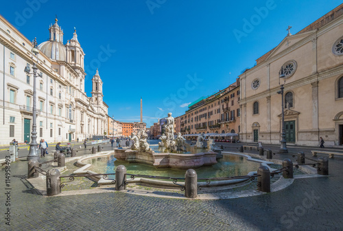 Rome, the capital of Italy. In this picture: Piazza Navona