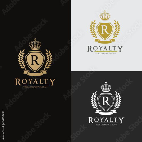 Hotel logo,Luxury bran identity, Royalty style symbol