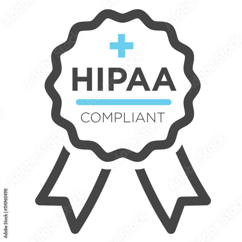 HIPAA Compliance Icon Graphic