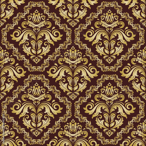 Seamless Wallpaper in the Style of Baroque