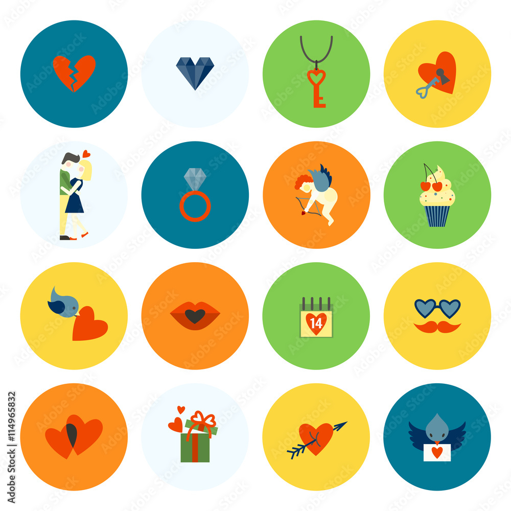 Happy Valentines Day Icons Happy Valentines Day Icons