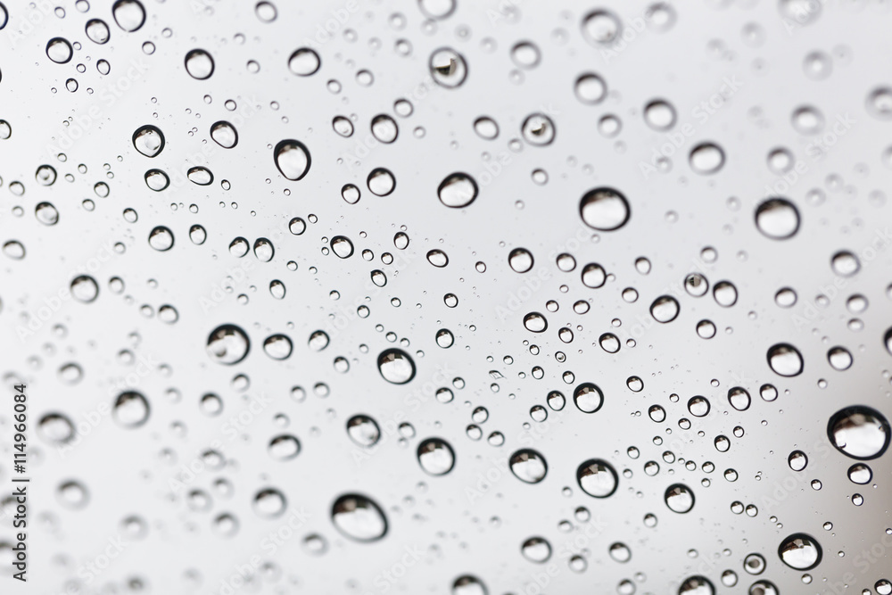 Water drop windshield mirror with the sky. Water drop windshield mirror with the sky.